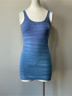 Hard Tail Blue Ombre Tank Tunic
